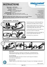 Preview for 2 page of kleinmetall Click‘n Roll Instructions