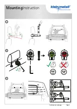 Preview for 4 page of kleinmetall ROADMASTER DELUXE Mounting Instruction