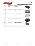 Предварительный просмотр 18 страницы Kleinn Air Horns X3-KIT Installation Manual