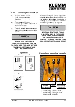 Preview for 34 page of KLEMM KR 806-2 Technical Manual