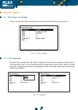 Предварительный просмотр 22 страницы Klemsan Klea 320P-D User Manual