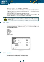 Предварительный просмотр 28 страницы Klemsan Klea 320P-D User Manual