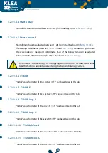 Preview for 38 page of Klemsan Klea 320P-D User Manual
