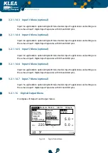 Предварительный просмотр 43 страницы Klemsan Klea 320P-D User Manual