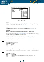 Preview for 45 page of Klemsan Klea 320P-D User Manual