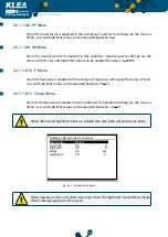 Preview for 58 page of Klemsan Klea 320P-D User Manual