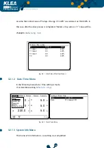 Предварительный просмотр 62 страницы Klemsan Klea 320P-D User Manual