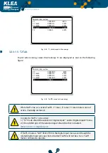 Предварительный просмотр 75 страницы Klemsan Klea 320P-D User Manual