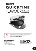 Предварительный просмотр 10 страницы KLEVA QUICKTIME FLAVOUR User Manual