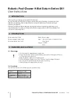 Preview for 3 page of Klever Kleena K-Bot SX1 User Instructions