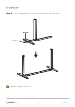 Preview for 5 page of Klever Fixed Single Sided Desk Quick Start Manual