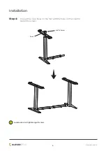 Preview for 6 page of Klever Fixed Single Sided Desk Quick Start Manual