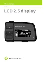 Предварительный просмотр 1 страницы Klever LC Display User Manual