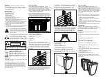 KLH Faraday F-6600-AW Manual preview