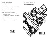 Preview for 2 page of KLH MAXWELL Manual