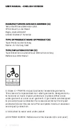 Preview for 2 page of KLIM Ai-1 Airbag Vest User Manual