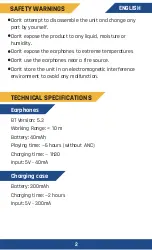 Preview for 4 page of KLIM KLIM Pods User Manual