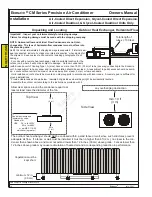 Предварительный просмотр 18 страницы Klimaire Ecosaire CM Series Installation, Operation & Maintenance Manual