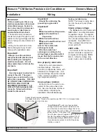 Предварительный просмотр 36 страницы Klimaire Ecosaire CM Series Installation, Operation & Maintenance Manual