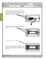 Предварительный просмотр 42 страницы Klimaire Ecosaire CM Series Installation, Operation & Maintenance Manual