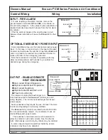 Предварительный просмотр 43 страницы Klimaire Ecosaire CM Series Installation, Operation & Maintenance Manual