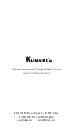 Предварительный просмотр 11 страницы Klimaire KSIA Series Manual