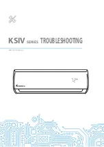 Предварительный просмотр 1 страницы Klimaire KSIV SERIES Troubleshooting Manual