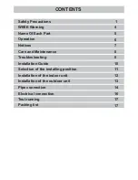 Предварительный просмотр 2 страницы Klimaire KSIX024-H220 User And Installation Manual