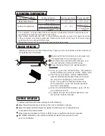 Предварительный просмотр 6 страницы Klimaire KSWM Owner'S Manual