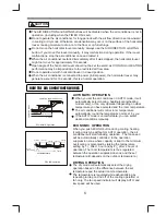 Предварительный просмотр 8 страницы Klimaire KSWM Owner'S Manual