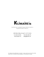 Предварительный просмотр 112 страницы Klimaire KWIM09-H2 Service Manual