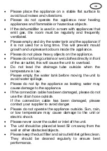 Preview for 8 page of Klimatronic DryFix 20 Instructions Manual