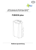 Preview for 1 page of Klimatronic FUSION plus User Manual