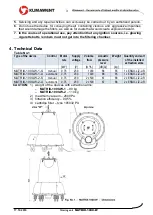 Preview for 3 page of Klimawent 800O56 Use And Maintenance Manual