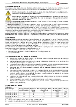 Предварительный просмотр 2 страницы Klimawent ALAN-U/E-10-HD-N Use And Maintenance Manual