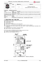 Preview for 3 page of Klimawent SPLENDID VAC 200-S Use And Maintenance Manual