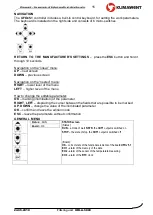 Предварительный просмотр 15 страницы Klimawent UFO-A-5000 Use And Maintenance Manual