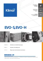 Preview for 1 page of Klimor EVO - H Operation And Maintenance Manual