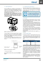 Preview for 41 page of Klimor EVO-S COMPACT Operation And Maintenance Manual