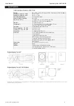 Предварительный просмотр 8 страницы KLING & FREITAG SW 115D-XO User Manual