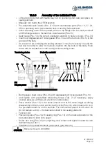 Preview for 23 page of KLINGER BALLOSTAR KHI Standard Operation Manual