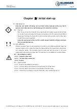 Preview for 25 page of KLINGER CMF U Series Instruction Manual