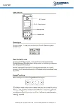 Preview for 5 page of KLINGER E-ST Operation Manual