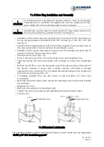 Preview for 17 page of KLINGER KVN Series Standard Operation Manual