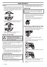 Preview for 14 page of KLIPPO COBRA S Operator'S Manual