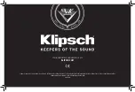 Предварительный просмотр 16 страницы Klipsch 1068522 Owner'S Manual