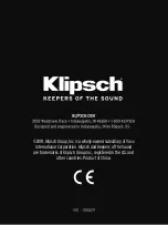 Preview for 101 page of Klipsch 5IEW Owner'S Manual