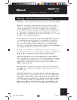 Preview for 17 page of Klipsch Audiorock Owner'S Manual And Installation Instructions