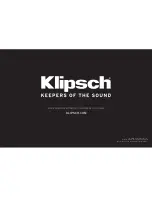 Preview for 116 page of Klipsch CP-4T Owner'S Manual