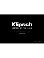 Preview for 68 page of Klipsch CP-T Series Owner'S Manual